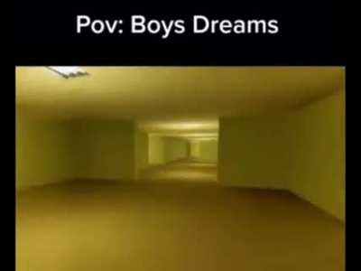 tbr boys dreams when backrooms went popular..😆