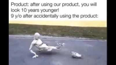 make sure u use products for ur age!!!! meme