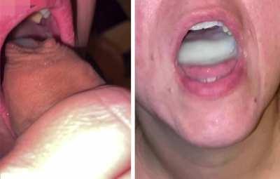 Jerking him off to my mouth to get my nutritious breakfast. Gosh! That was challenging. A lot of thick cum to swallow 😍