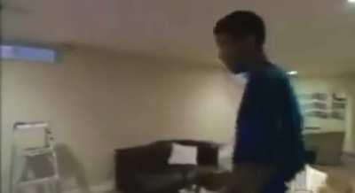 Drake shows of his crib before blowing up