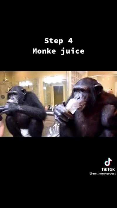 Monke night routine
