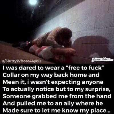 Offering myself for whomever dared to use me...