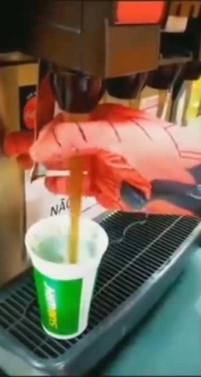 Miranha salvando o dia ou quase...