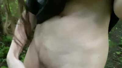 When you go for your usually forest walk and forget to bring a snack