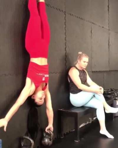 She is stronger as hell but the end messed me up, visually