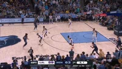 [Highlight] Ja hits mid-ranger to enter halftime up 6