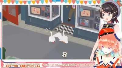 Kiara and Subaru bird noises