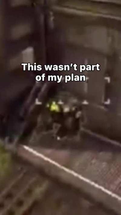 Found the mf camping with a spitfire and an a-wall. You know what I had to do