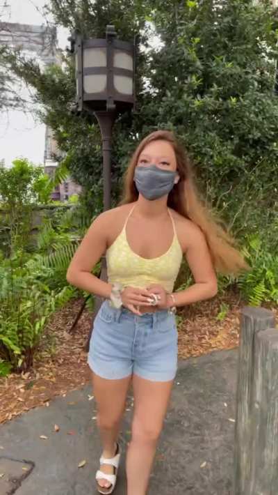 I stepped out of line to flash you guys