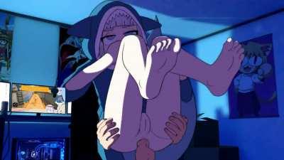 Giving an anal load to the virtual youtuber (Death by Lolis)