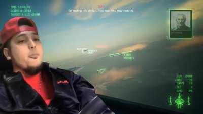 When latin music starts playing in ace combat 7