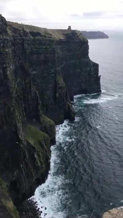 Ireland, the cliffs of Moher