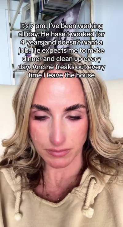 I feel so bad for this poor woman.. 💔