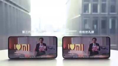Xiaomi announced the third generation of under-screen camera technology and this time Xiaomi successfully managed to hide the camera. The phone in video below is a under-display camera version of the Mi 10 Ultra. This technology will be mass-produced in 2