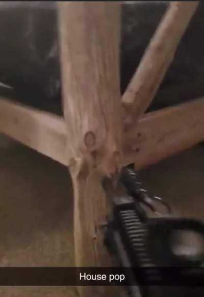 I see your bathroom pop and raise you a bedroom pop.