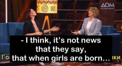 RU POV: A Ukrainian female sniper Evegeniya Emerald, aka “Joan of Arc”, wants to name her daughter after Stepan Bandera.