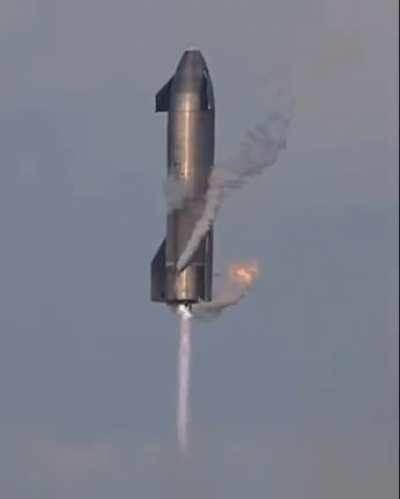 SpaceX Starship landing