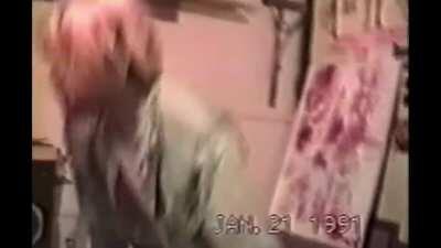 Krist Trying To Use A Camera