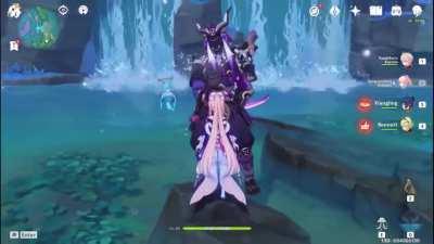 Even Kairagi: Dancing Thunder wouldn't dare turn his sword to her excellency.