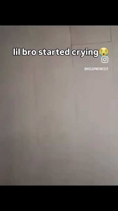 Dude really started crying 