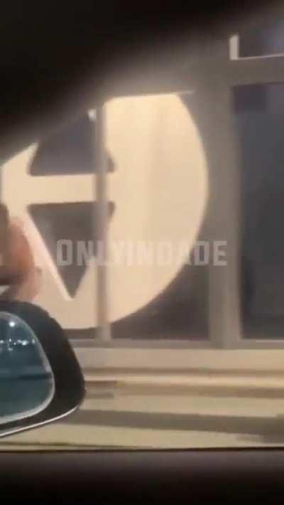 Naked man with small genitalia tries to fight everybody