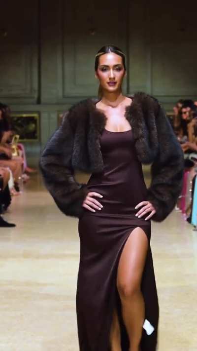 Priscilla bringing the energy to the runway at NYFW - IG September 2025