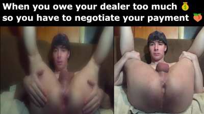 Paying your debt 🥴🍑💦