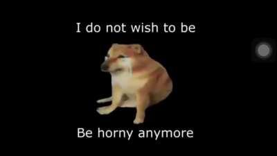 I Do Not Wish To Be Horny Anymore