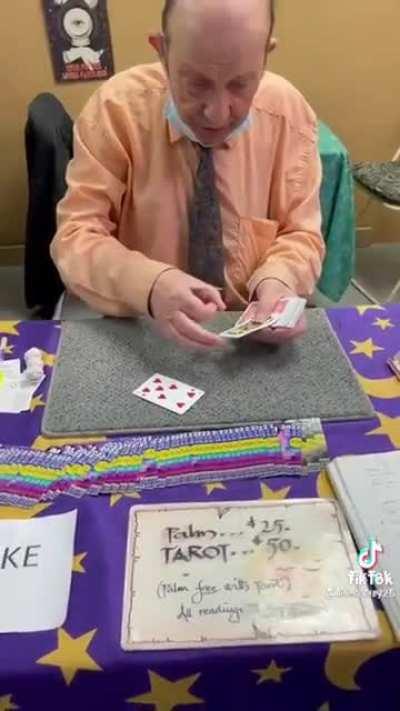 Card trick on the next level