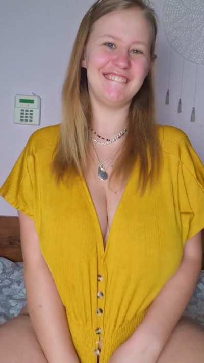 I tried to make them bounce to the beat, but my big melons have a life of their own. Heh