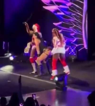 Bianca Belair, Rhea Ripley, and Naomi