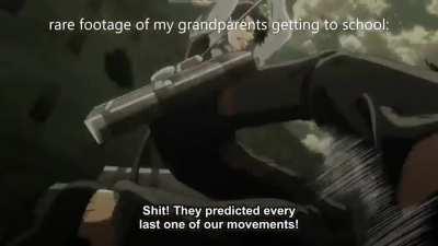 they got to school in the end 😀😀😀😀