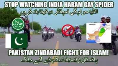 PAKISTAN IS DESTROY GAY SPIDER HARAM HOMOTEL پاکستان میں اسپائیڈر حرام ہوٹل کو تباہ کر رہا ہے