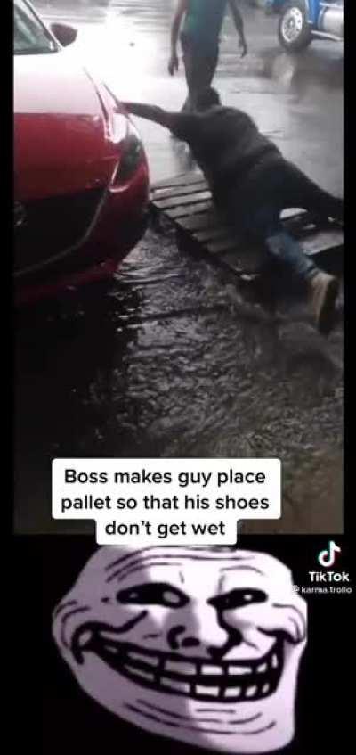 Perhaps some bosses deserve this