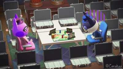 Hi there! I made an Animal Crossing New Horizons recreation of a Game Grumps monopoly clip! I hope you guys like it :)