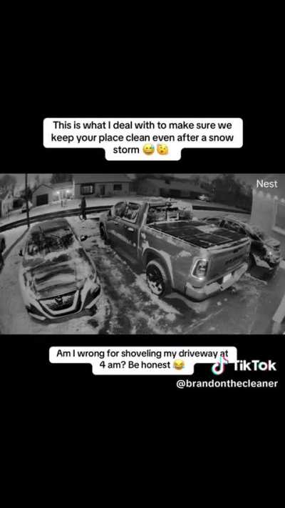 Buddies neighbor was not having it.