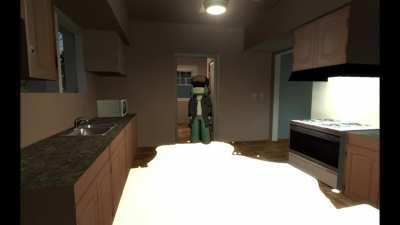 Garcello Has Soap Everywhere in his kitchen floor