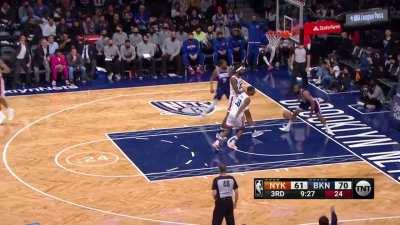 [Highlight] James Harden gets the emphatic putback slam for his second dunk of the season