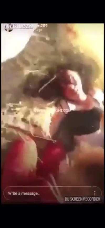 Girl records video of car crash and streams her sister dying.