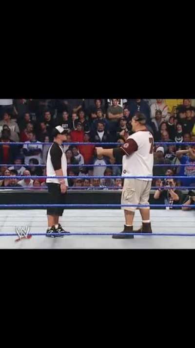 Never forget when Big Show dropped the hardest bar of all time