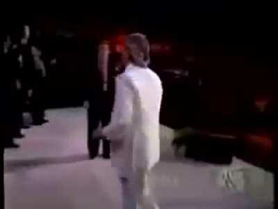 Pastor Benny Hinn in Street Fighter Mode.