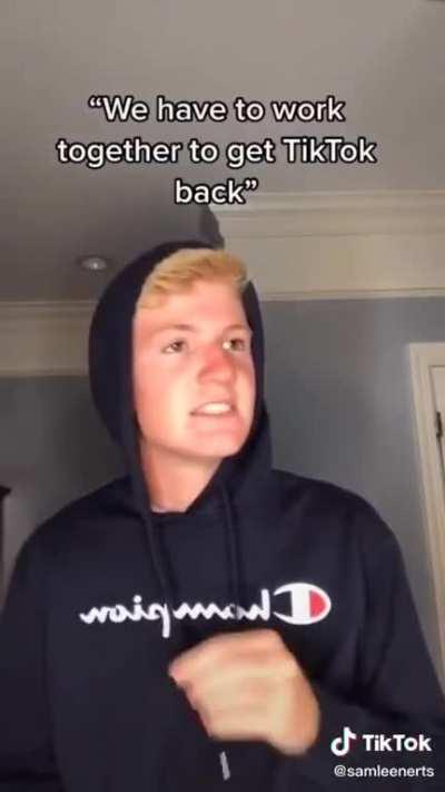 Tiktok dancers waging war on the government.