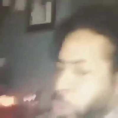 It goes from slightly chaotic to abrupt chaos