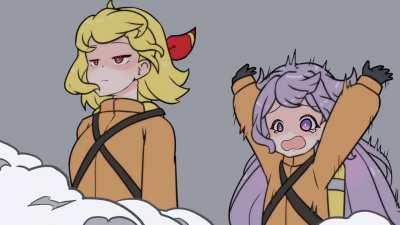 4 GAMERS vs 1 MINE「Hololive Animation」