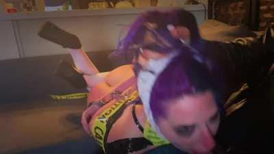 Forced to recite Bible verses while sucking cock