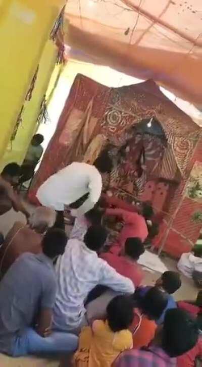 Priest assaulting woman to appease god