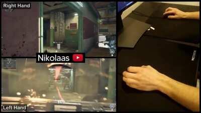 Playing as 2 players at the same time using 2 mouses & foot pedals