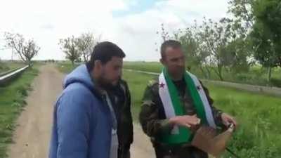 Since the Russians revealed their new combat robot dog the Syrians have released their new advanced remote-controlled machine gun drone, the west is now scrambling in fear..