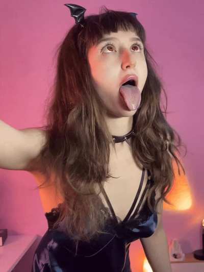 Could you catch all of my drool right in your mouth?