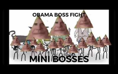 Obama boss fight: mini bosses
